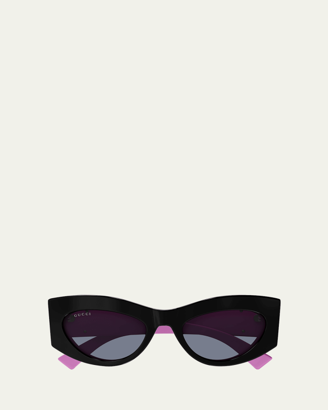 Cat-Eye Recycled Acetate Sunglasses